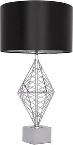 Cosmolight CARACAS T01960CH Asztali lámpa 1x40W/E27