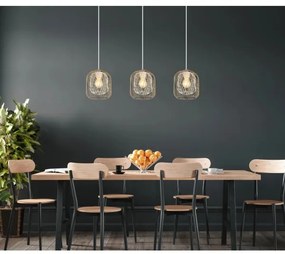 Globo 15965-3H - DICHTI kábelre szerelt függeszték, 3xE27/40W/230V