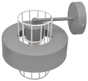 Fali lámpa VOLTA 1xE27/15W/230V szürke