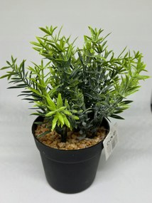 Mesterséges növény egy cserépben