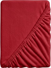 Mikroplüss lepedő SOFT 90x200 cm sötétpiros
