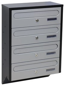 Postaláda BK 04, ezüst