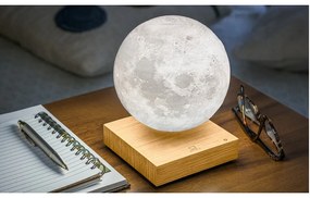 Natúr színű LED asztali lámpa (magasság 14 cm) Moon – Gingko