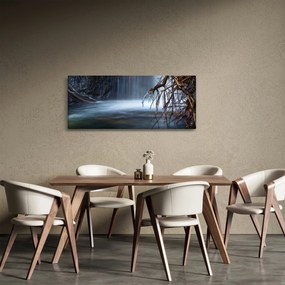 Egy téli lagúna képe (120x50 cm)