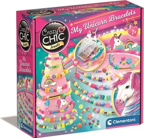 Crazy Chic Unicorn karkötő készítő kreatív szett Clementoni