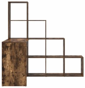 Sarokíróasztal Füstölt tölgy 101,5 x 149,5 x 149,5 cm Faanyag