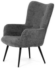 Fülkés fotel GREY2, szürke