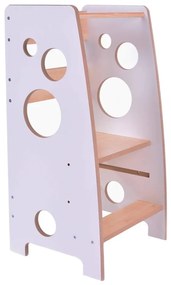 LINDA tanulótorony fehér/juhar