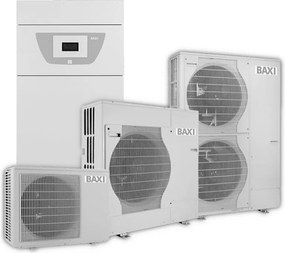 BAXI PBS-i 16 TR E FS2 levegő-víz hőszivattyú, HMV, kieg. fütés-elektr, 400V, 16kW