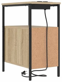 Éjjeli Szekrények 2 pcs sonoma tölgy 30 x 48 x 61 cm Faanyag