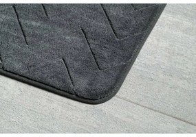 GEDY 96MS508085 Mousse fürdőszoba szőnyegantracit, 50 x 80 cm