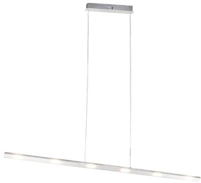 Design lógólámpa acélból érintőképernyős dimmerrel, LED-del - Platinum