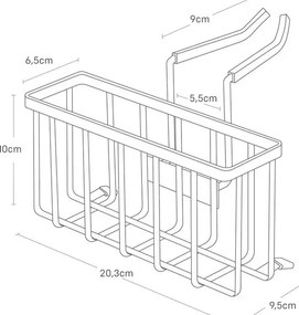 Függő fém szivacstartó – YAMAZAKI