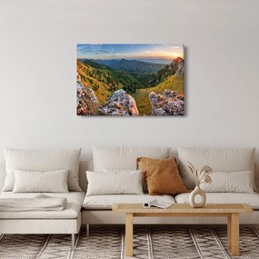 Kép - Hegyi táj (90x60 cm)