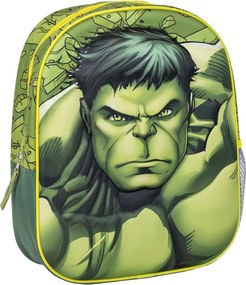 Bosszúállók Hulk 3D hátizsák, táska 31 cm