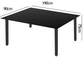 Deuba Alumínium szett Alu 1+8 - antracit