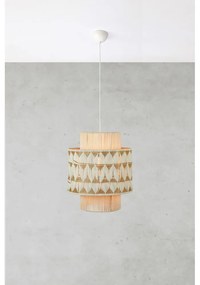 Natúr színű függőlámpa textil-juta búrával ø 45 cm Ano – Markslöjd