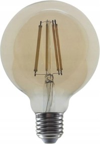 Aca Lighting Led izzószálas izzó E27 DIM G95 borostyánszínű 10W 2700K 230V 1160lm RA80 Pal