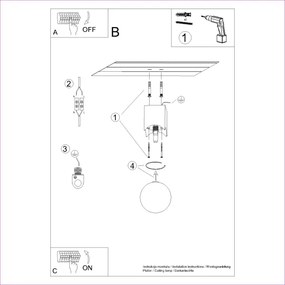 Sollux SL.1407 - Spotlámpa SOLIS 1xG9/8W/230V bükkfa