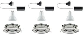 Paulmann 92900 - 3xGU10/7W IP65 dimmable NOVA 230V beépíthető lámpa szett