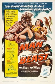 Illusztráció Man Beast 1956