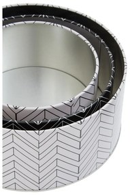 Élelmiszertartó fém doboz szett 3 db-os Urban – Premier Housewares