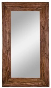 Granada Antik tükör, teak fa, natúr, 101x180 cm