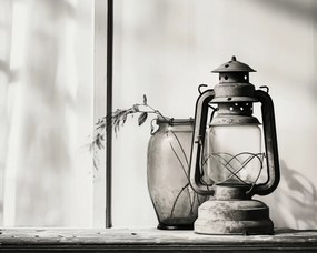 Poszter 50x40cm Lámpa az árnyékokban