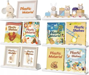 Polc műanyag Lifewit 38,1 x 8,6 cm fehér