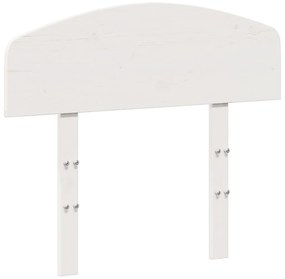 fehér tömör fenyőfa fejtámla 75 cm