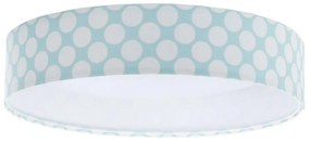 LED mennyezeti lámpa GALAXY KIDS LED/24W/230V zöld-fehér pöttyös