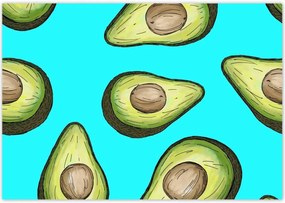 Poszterek 100x70 Avokádó Gyümölcs Natu mag