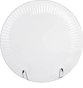 Csempe tányér 20,5cm Daisy Lubiana fehér