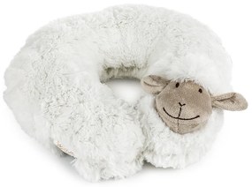 BO-MA Trading Bárányka utazópárna fehér, 30 cm