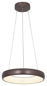 Zambelis 2047 - LED dimmelhető csillár zsinóron LED/30W/230V átm. 40 cm barna