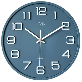 Design fal óra JVD HX2472.4 kék