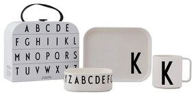 Classics K 3 db-os gyerek étkezőkészlet aktatáskával - Design Letters