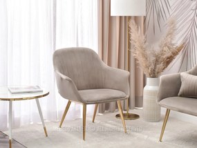 Fotel Osmol F (bézs + arany). 1110358