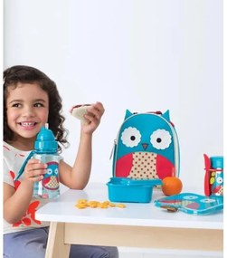 Skip Hop - Thermo ételtartó kanállal/villával ZOO 325 ml narvál