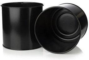 Virágállvány 75x17 cm fekete/arany