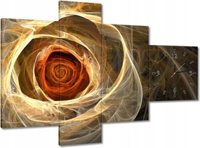 Órák 100x70 Fraktál rózsa