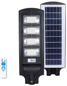 Napelemes LED utcai lámpa URBI LED/11W/3,2V 6500K érzékelővel + távirányító, IP54
