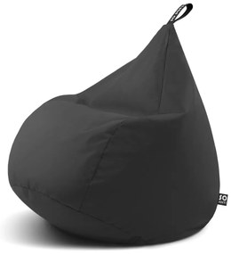 Szürke babzsákfotel Drop L – So Soft?