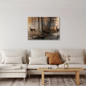 Kép - Vintage vadvilág festmény (70x50 cm)