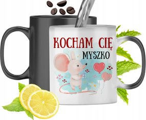 Mágikus Bögre Egérrel Színváltó Egér fényképes nyomtatással