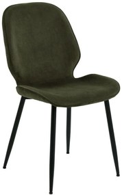 Femke design szék, zöld bársony