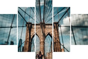 Kép - Brooklyn Bridge (150x105 cm)