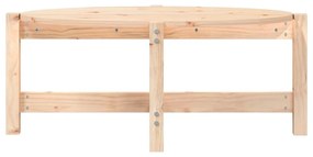 Tömör fenyőfa dohányzóasztal 87 x 48 x 35 cm