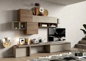 Infinity 2.0 8 elemes szett Mercure tölgy / szürkésbarna / bézs