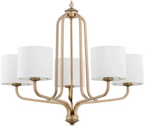 Argon 2172 - Csillár láncon MARANELLO 5xE27/15W/230V